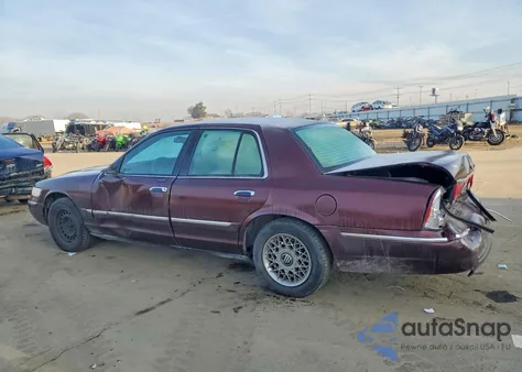 2001 Mercury Grand Marquis Gs z USA, uszkodzony, nr VIN 2MEFM74W41X604075